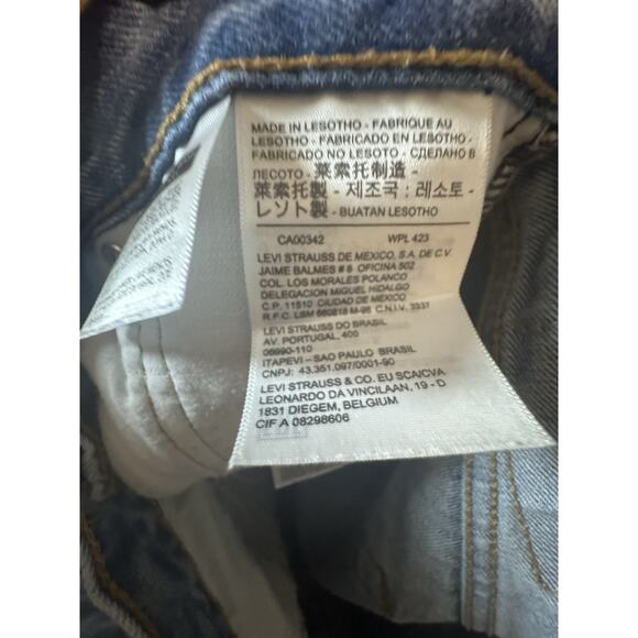 Levis 505 Jeans, Men’s Straight Leg, 29x30, Light/medium Wash - Picture 5 of 5